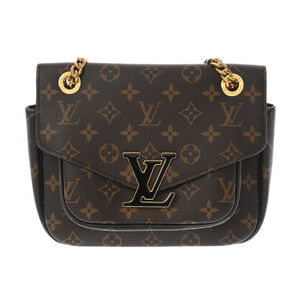 Louis Vuitton Monogram Passy Brown Canvas Shoulder Bag